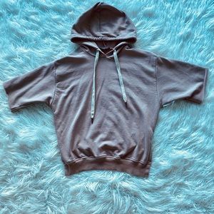 Fashion Nova nude pink hoodie